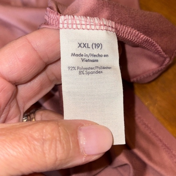 No Boundaries Pink Sleeveless Relaxed Tank Top - Picture 4 of 4